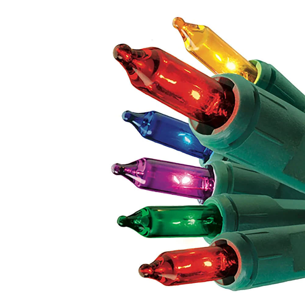 GE String-A-Long 450-Count 93.12-ft Multicolor Incandescent Plug-In Christmas String Lights