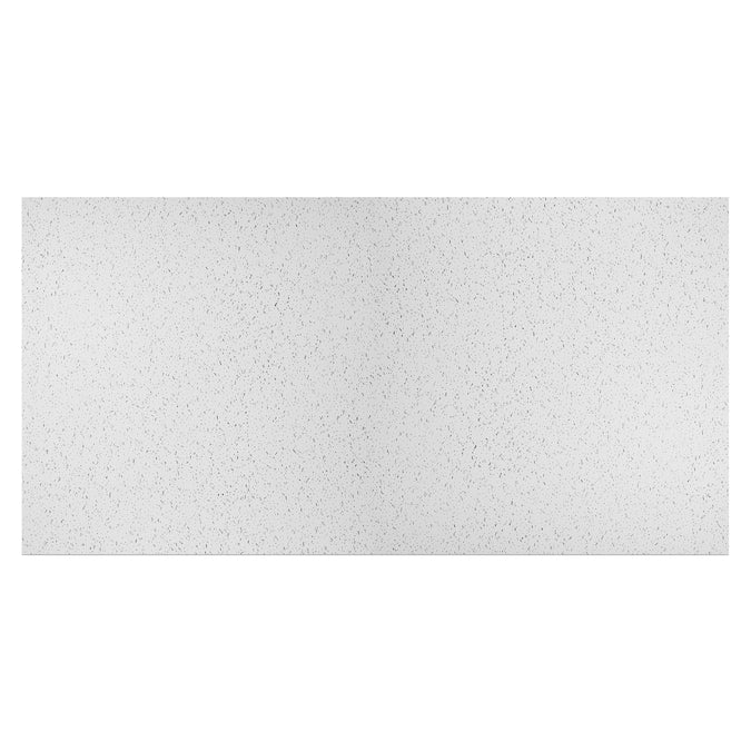 Genesis 4-ft x 2-ft Printed Pro White PVC Drop Ceiling Tile (1-Pack, 8-sq ft / Case)