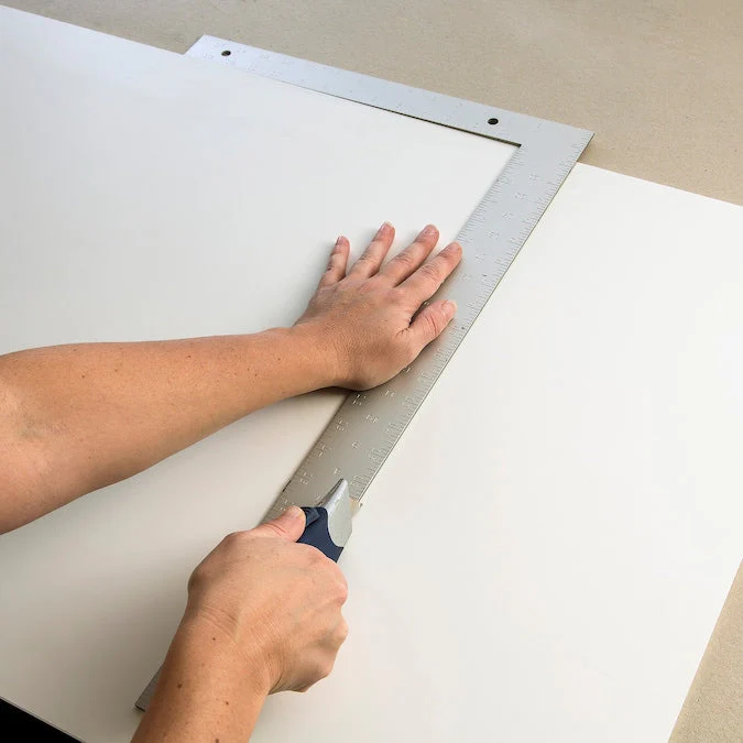 Genesis 4-ft x 2-ft Smooth Pro White PVC Drop Ceiling Tile (1-Pack, 8-sq ft / Case) - Image 7