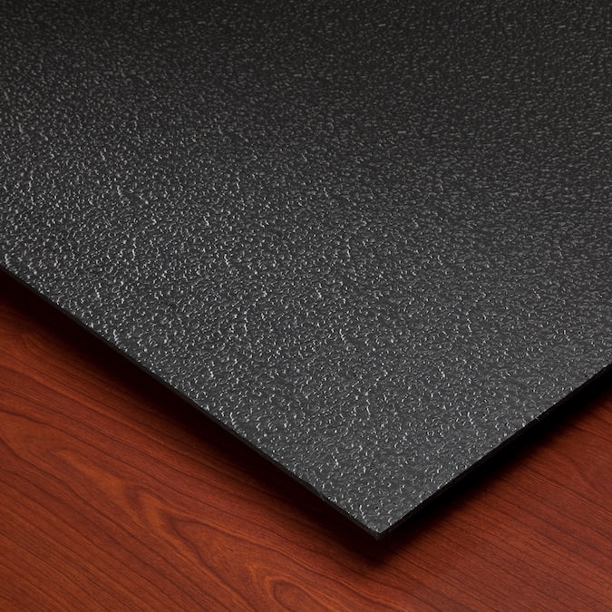 Genesis 4-ft x 2-ft Stucco Pro Black PVC Drop Ceiling Tile (1-Pack, 8-sq ft / Case) - Image 5