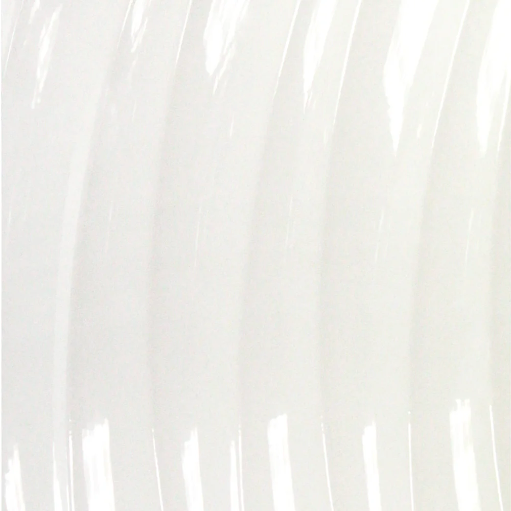 Gentle Waves White 12x36 Polished Ceramic Wall Tile - Image 3