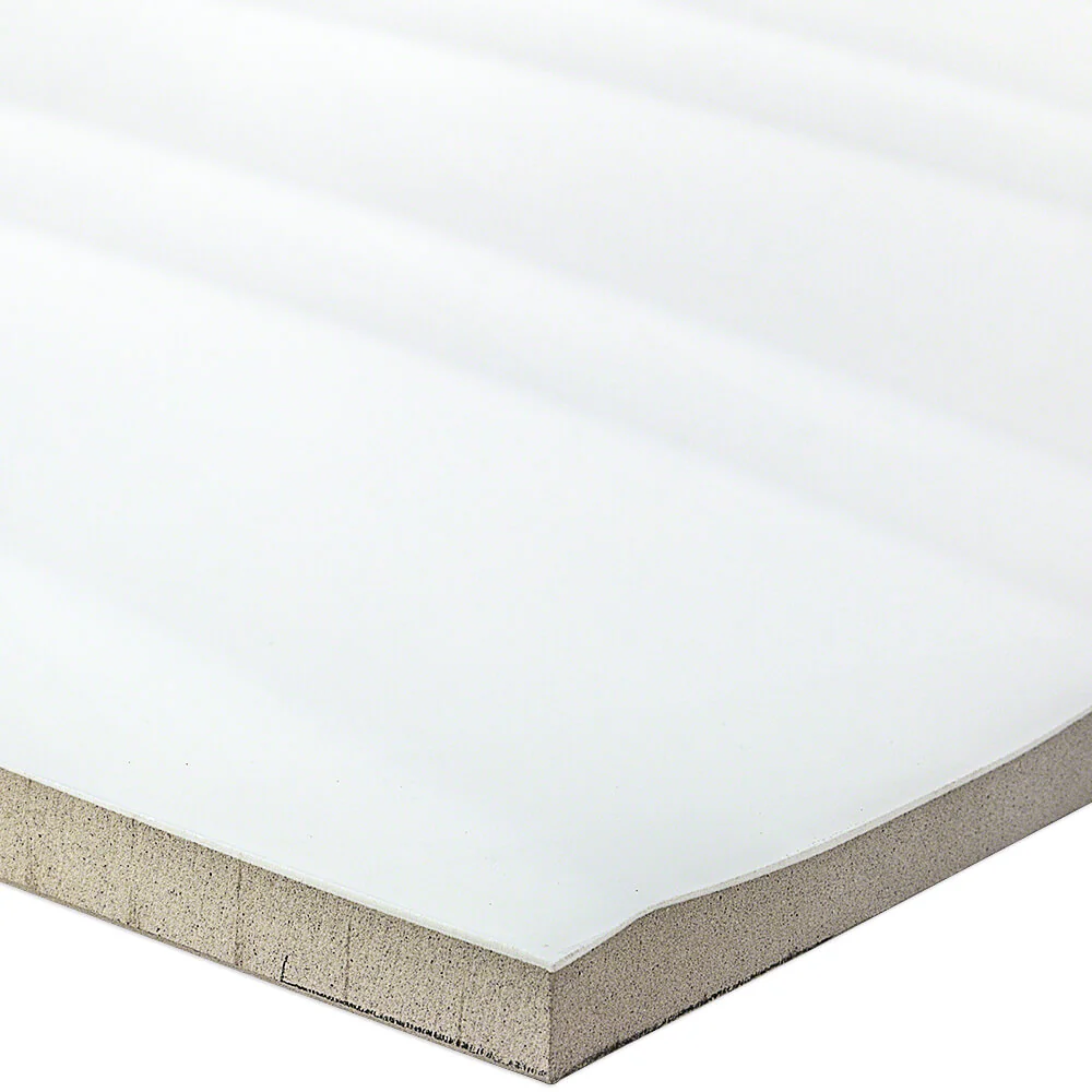Gentle Waves White 12x36 Polished Ceramic Wall Tile - Image 6