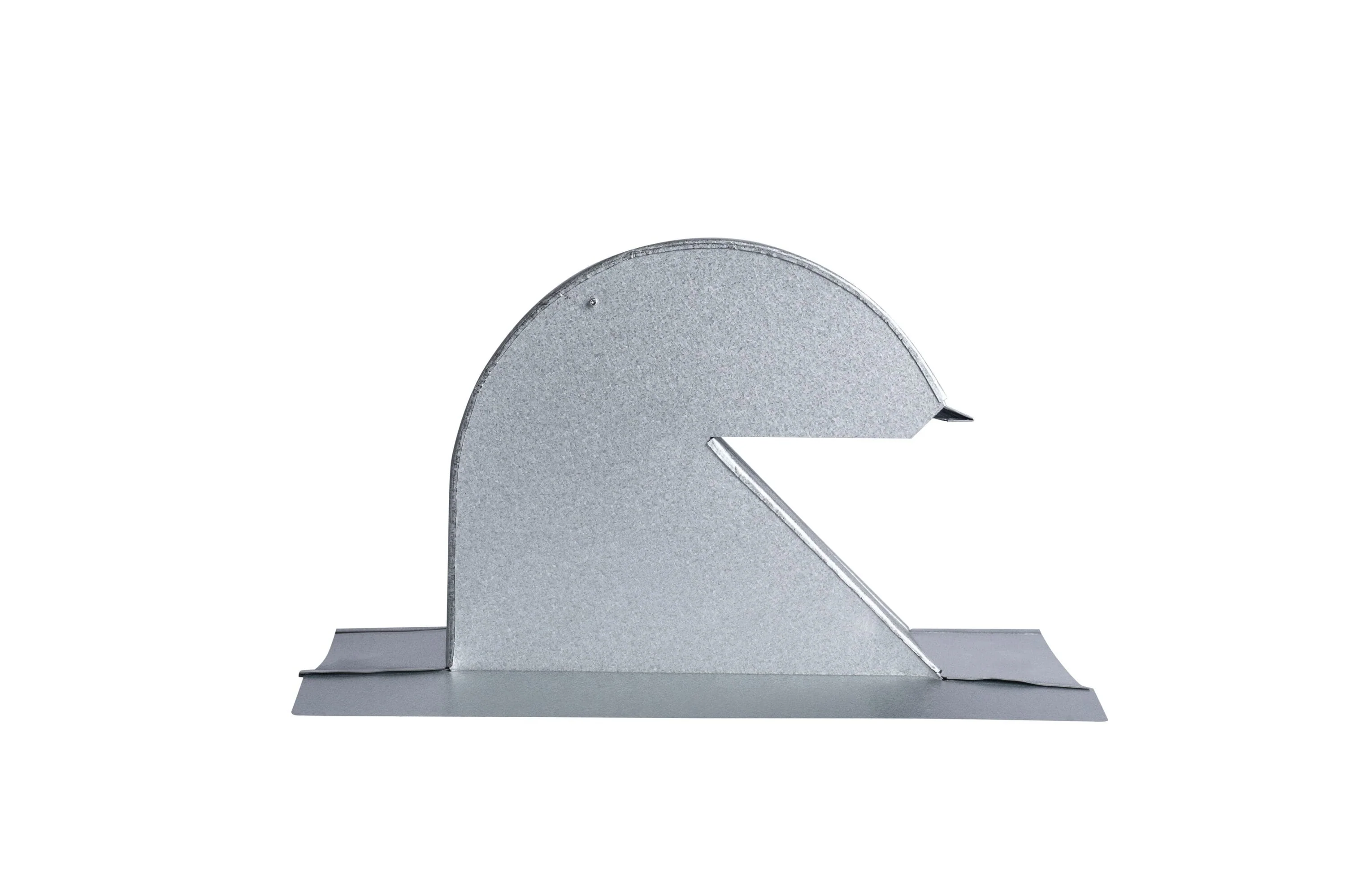 Gibraltar Building Products 10-in x 8.5-in Galvanized Steel Vent and Pipe Flashing, Gooseneck Roof Vent - Image 8
