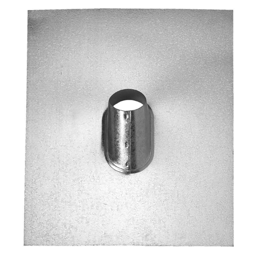 Gibraltar Building Products 2-in x 18.75-in Galvanized Steel Vent and Pipe Flashing, 26-Gauge