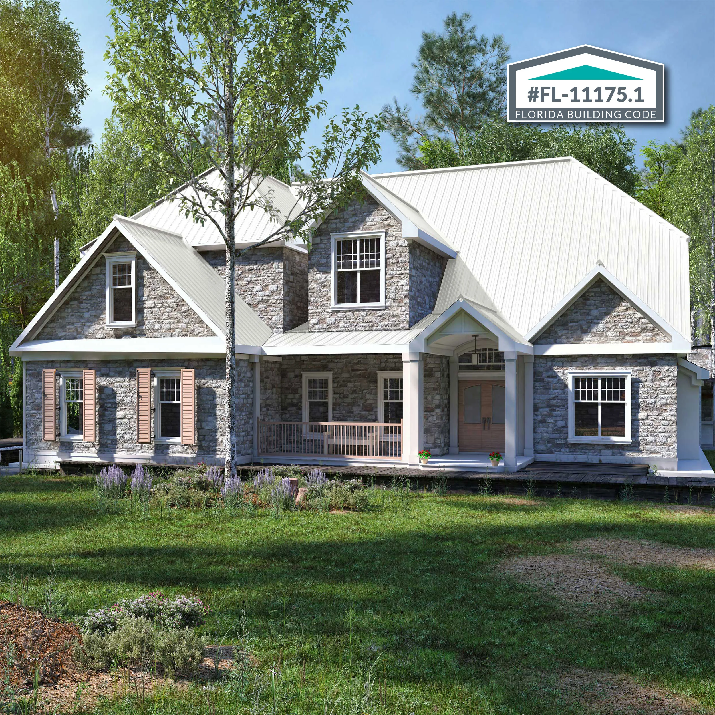 Gibraltar Building Products 3.125-ft x 8-ft SM-Rib White Galvalume Steel Roof Panel, 29-Gauge, 36-in Coverage - Image 3