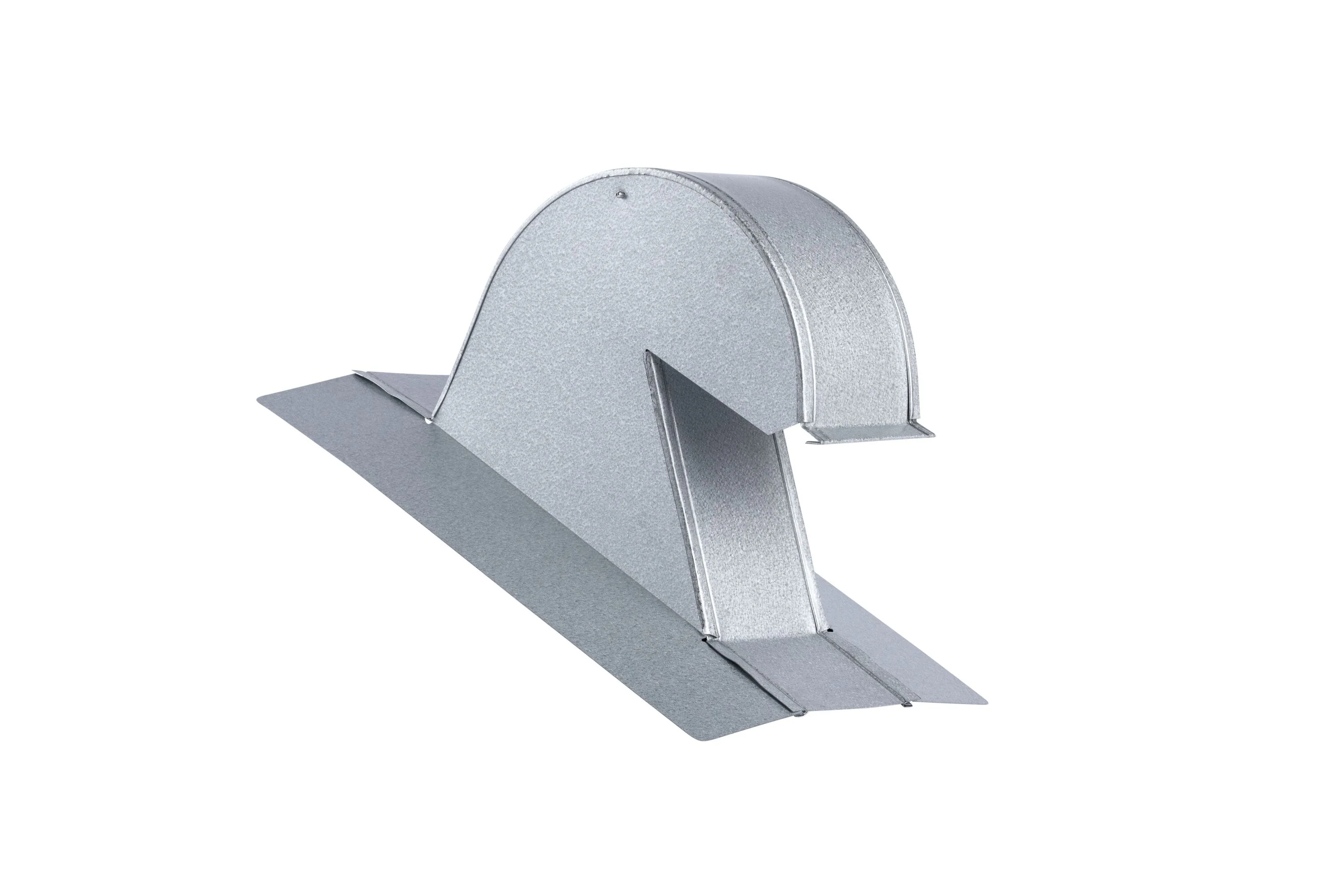 Gibraltar Building Products 4-in x 15.75-in Galvanized Steel Vent and Pipe Flashing with Damper