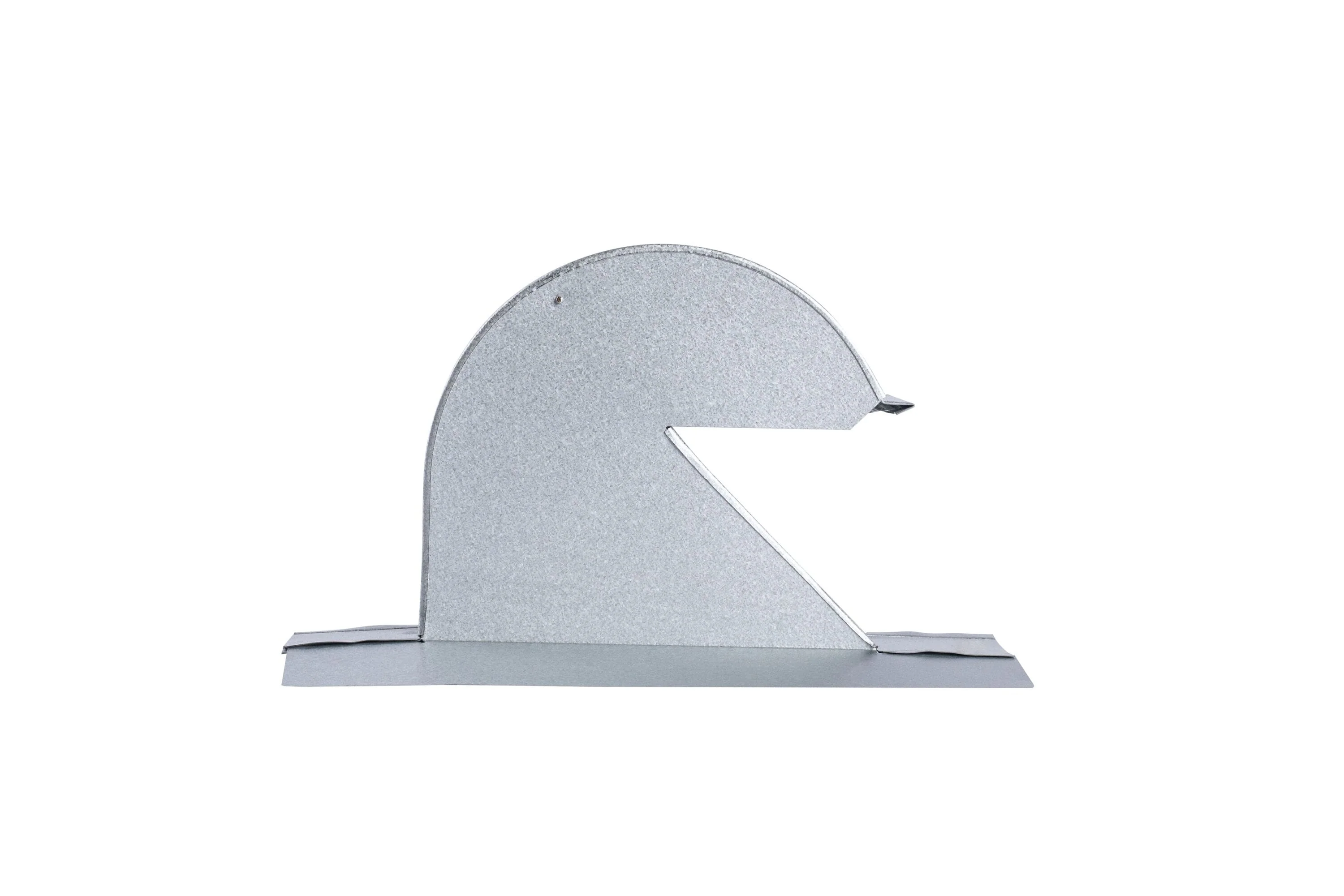 Gibraltar Building Products 4-in x 15.75-in Galvanized Steel Vent and Pipe Flashing with Damper - Image 3