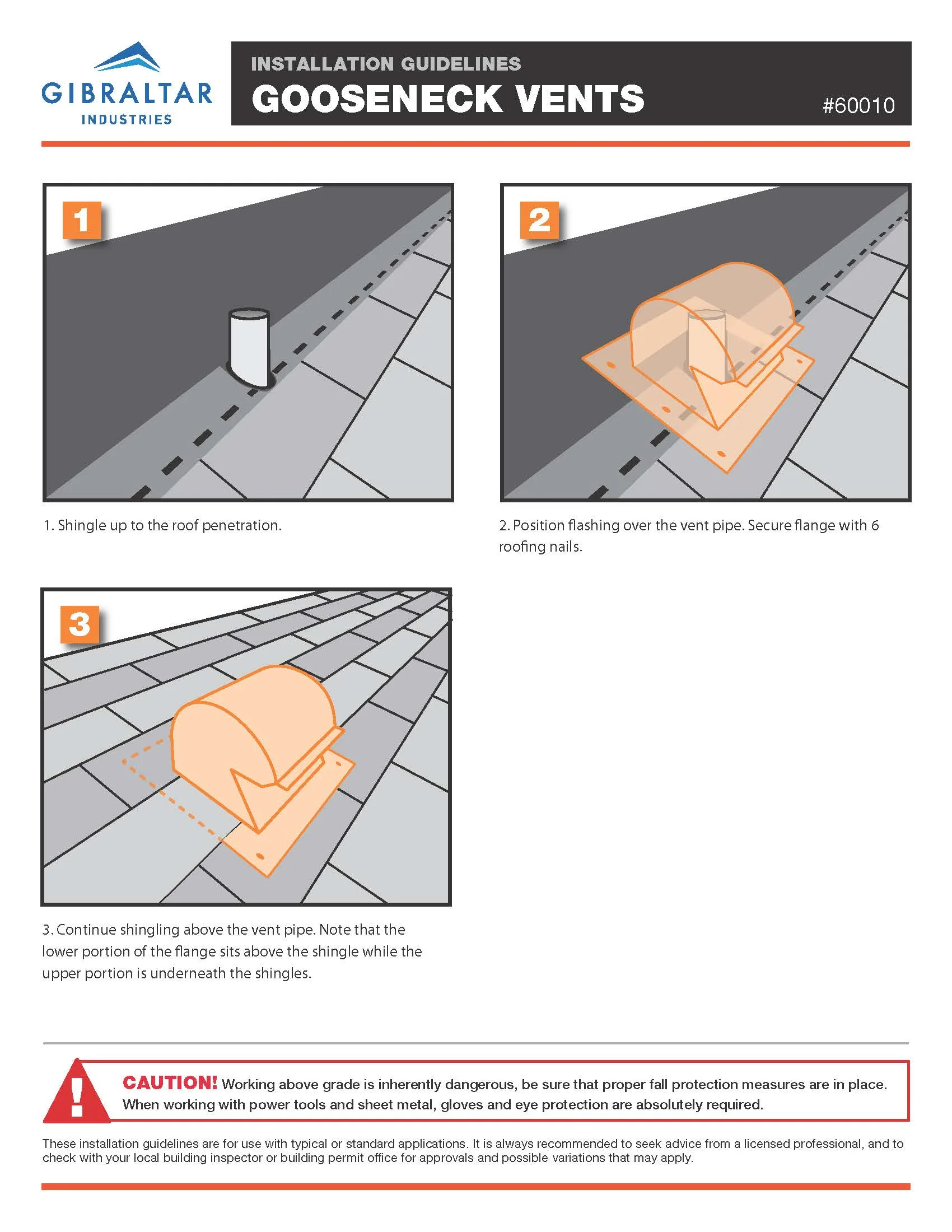 Gibraltar Building Products 4-in x 15.75-in Galvanized Steel Vent and Pipe Flashing with Damper - Image 5