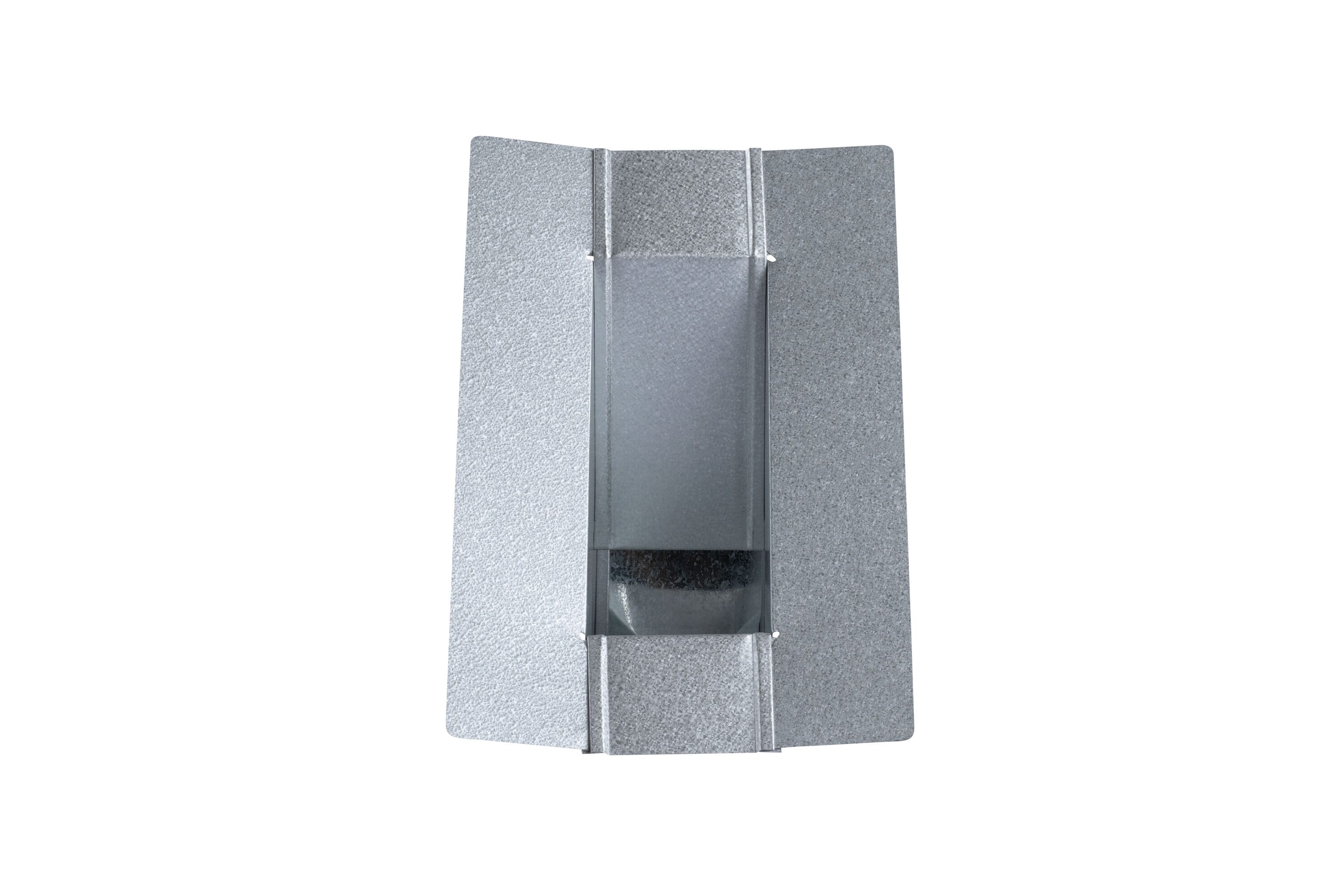 Gibraltar Building Products 4-in x 15.75-in Galvanized Steel Vent and Pipe Flashing with Damper - Image 7