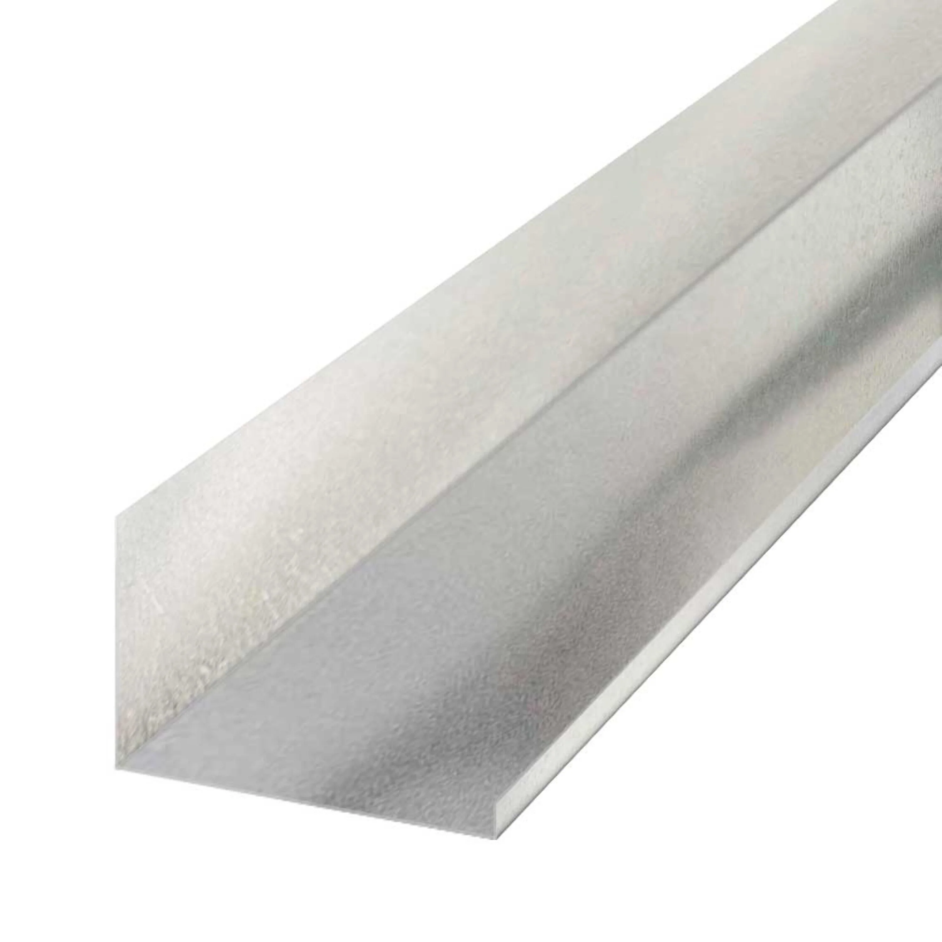 Gibraltar Building Products 6-in x 10-ft Sliver Galvanized Steel Drip Edge, 26-Gauge (TP10G-26)