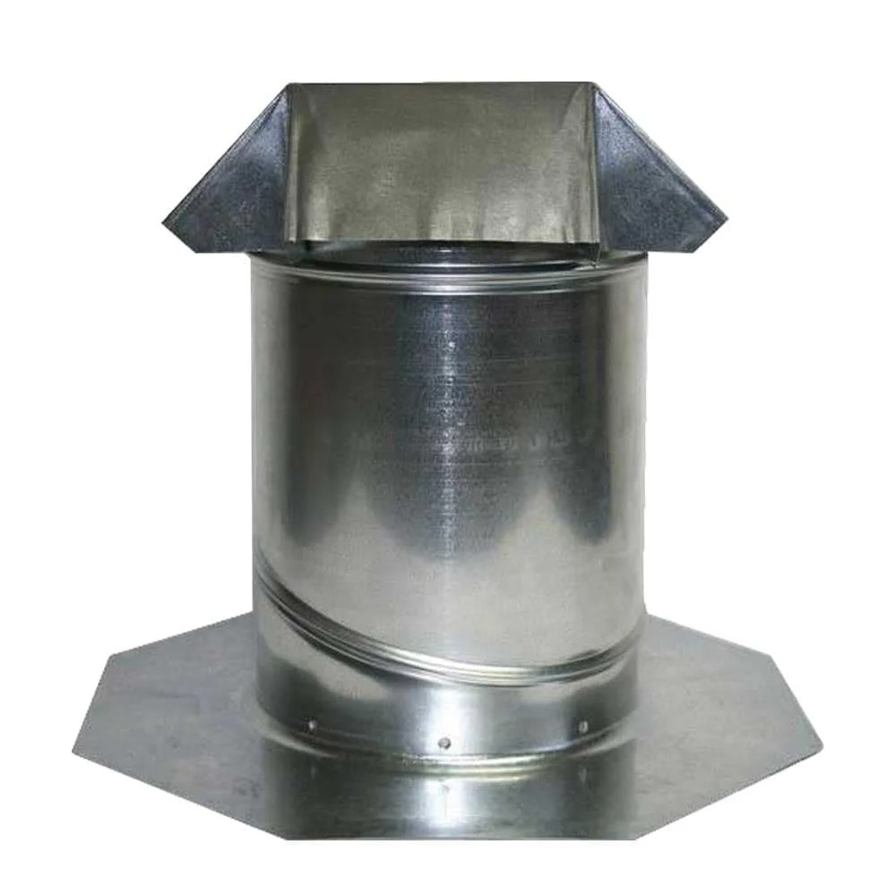 Gibraltar Building Products 8-in x 15-in Galvanized Steel Adjustable Vent and Pipe Flashing, JACK8GZ