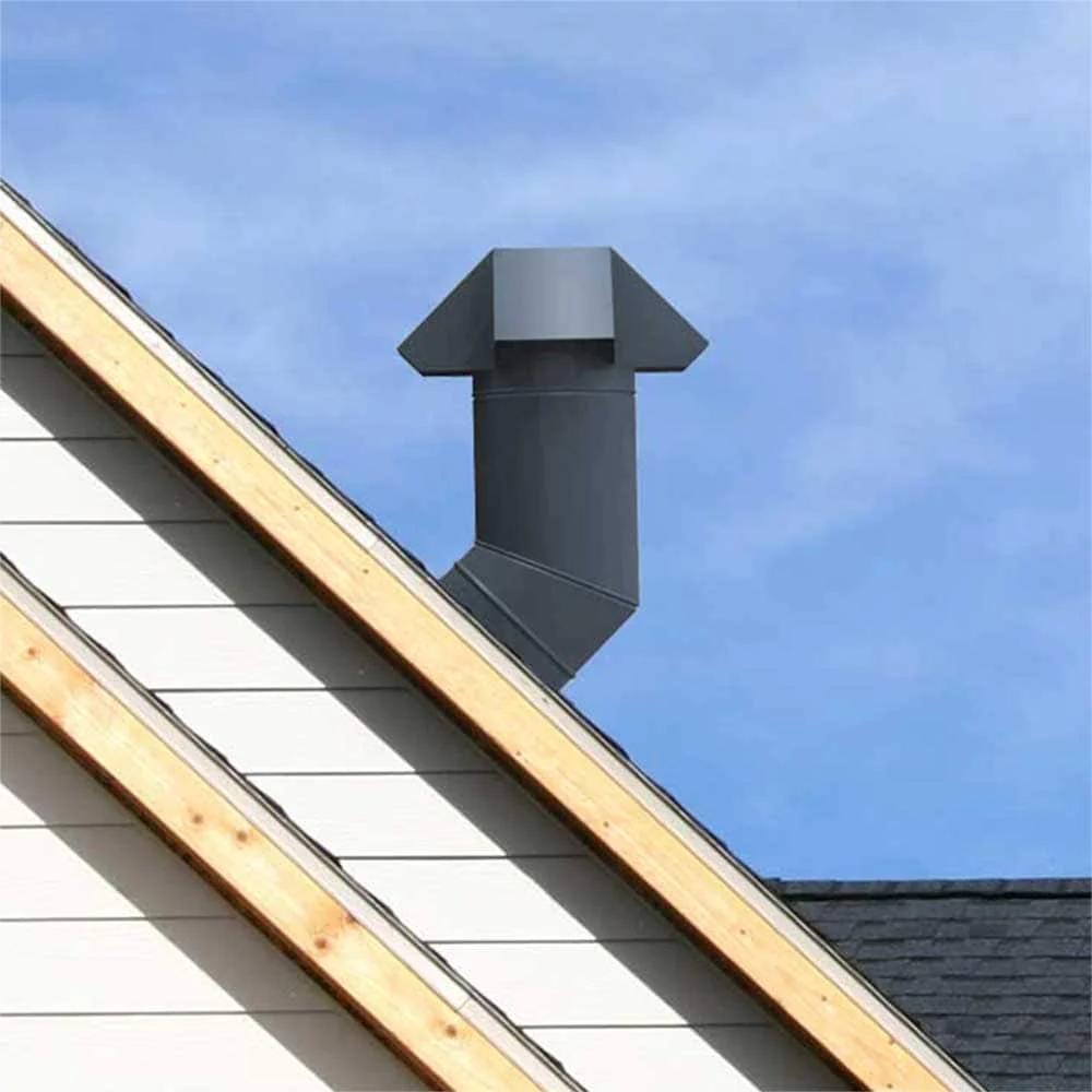 Gibraltar Building Products 8-in x 15-in Galvanized Steel Vent and Pipe Flashing (Adjustable Pitch Roof Jack) - Image 4