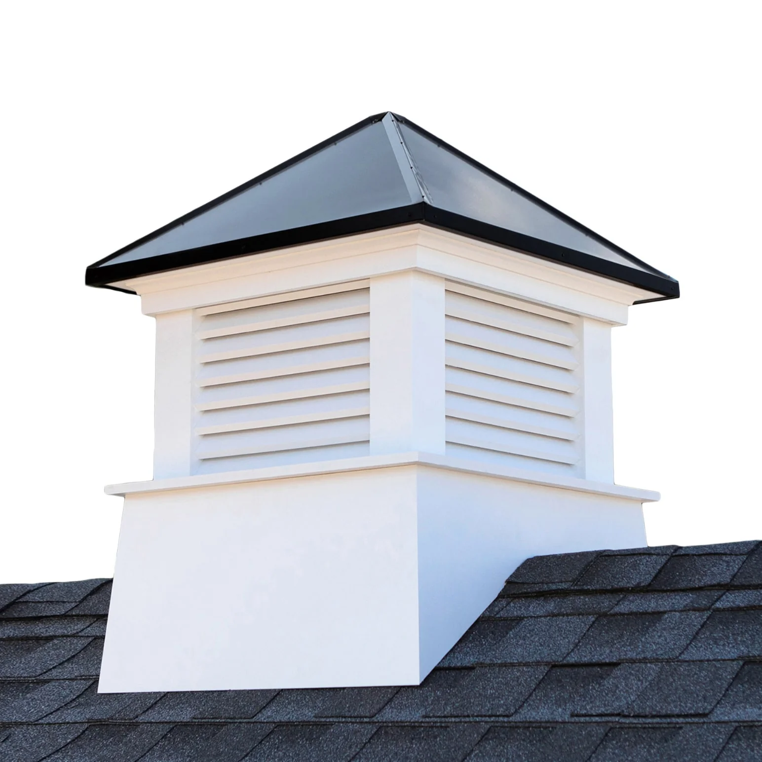 Good Directions Manchester 22-in x 29-in Black Vinyl Cupola with Aluminum Roof