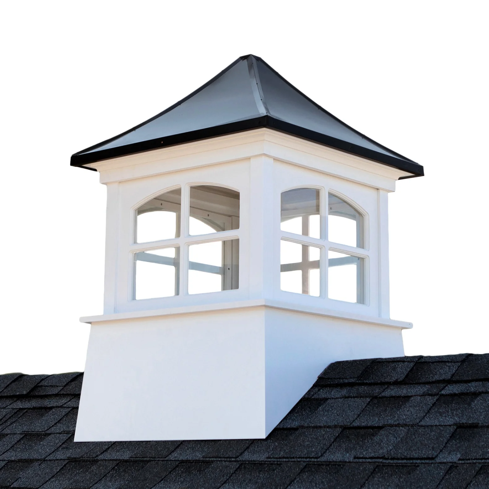 Good Directions Windsor 48-in x 72-in Black Vinyl Cupola with Aluminum Pagoda Roof