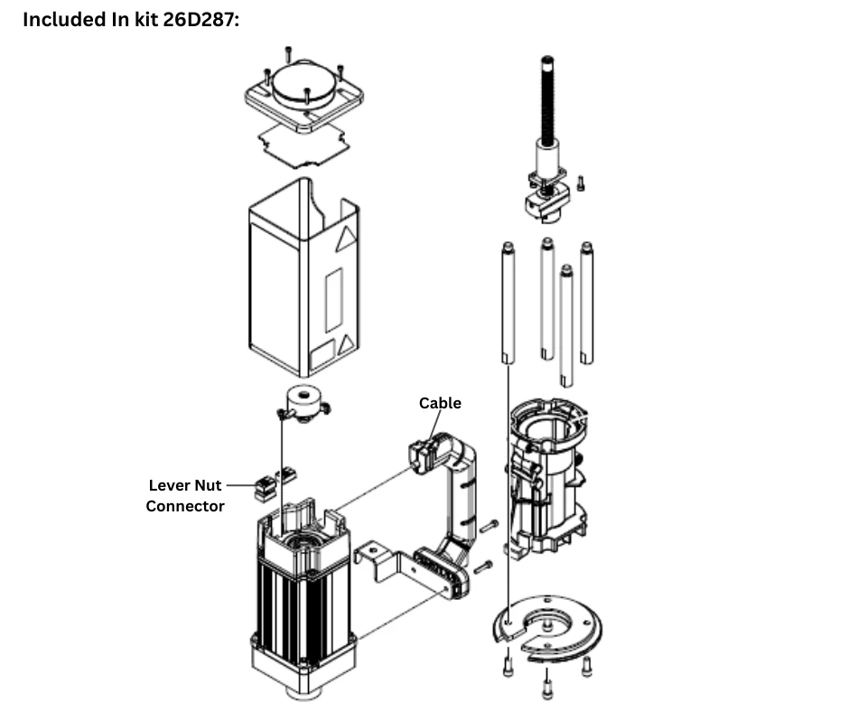 GRACO E1 Motor Cable Repair Kit (26D287)