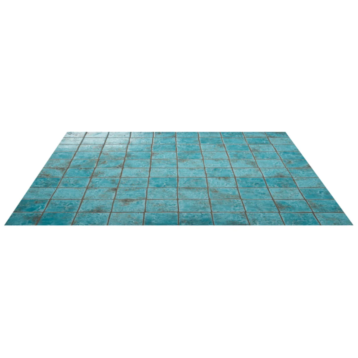 Greta Lagoon Blue 5x5 Glossy Textured Porcelain Tile by Lux Tile - Image 6