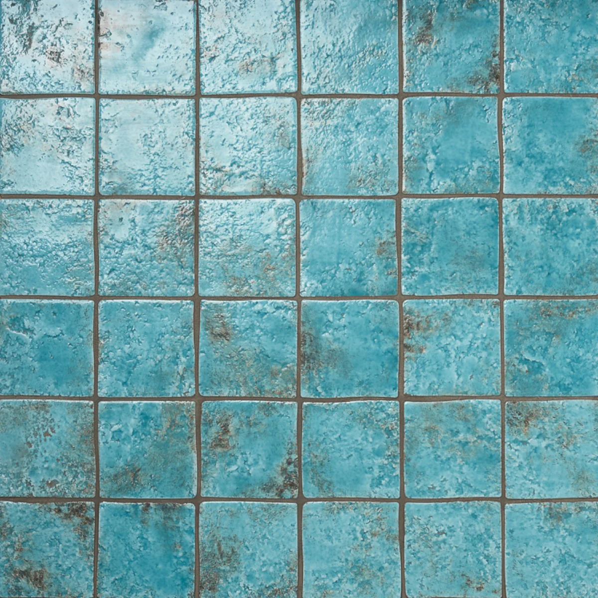 Greta Lagoon Blue 5x5 Glossy Textured Porcelain Tile by Lux Tile - Image 8