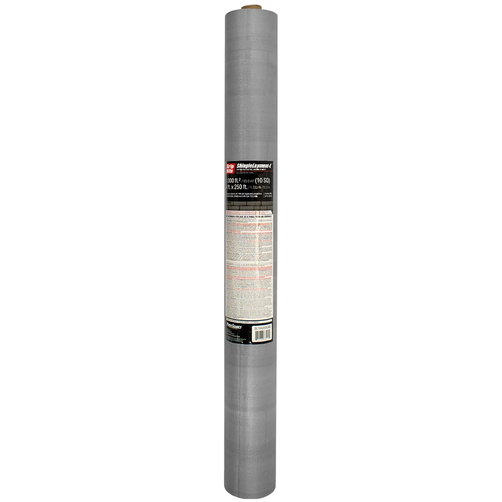Grip-Rite ShingleLayment 15-GRE Synthetic Roof Underlayment, 48 in x 250 ft (1,000 sq ft) - Image 3