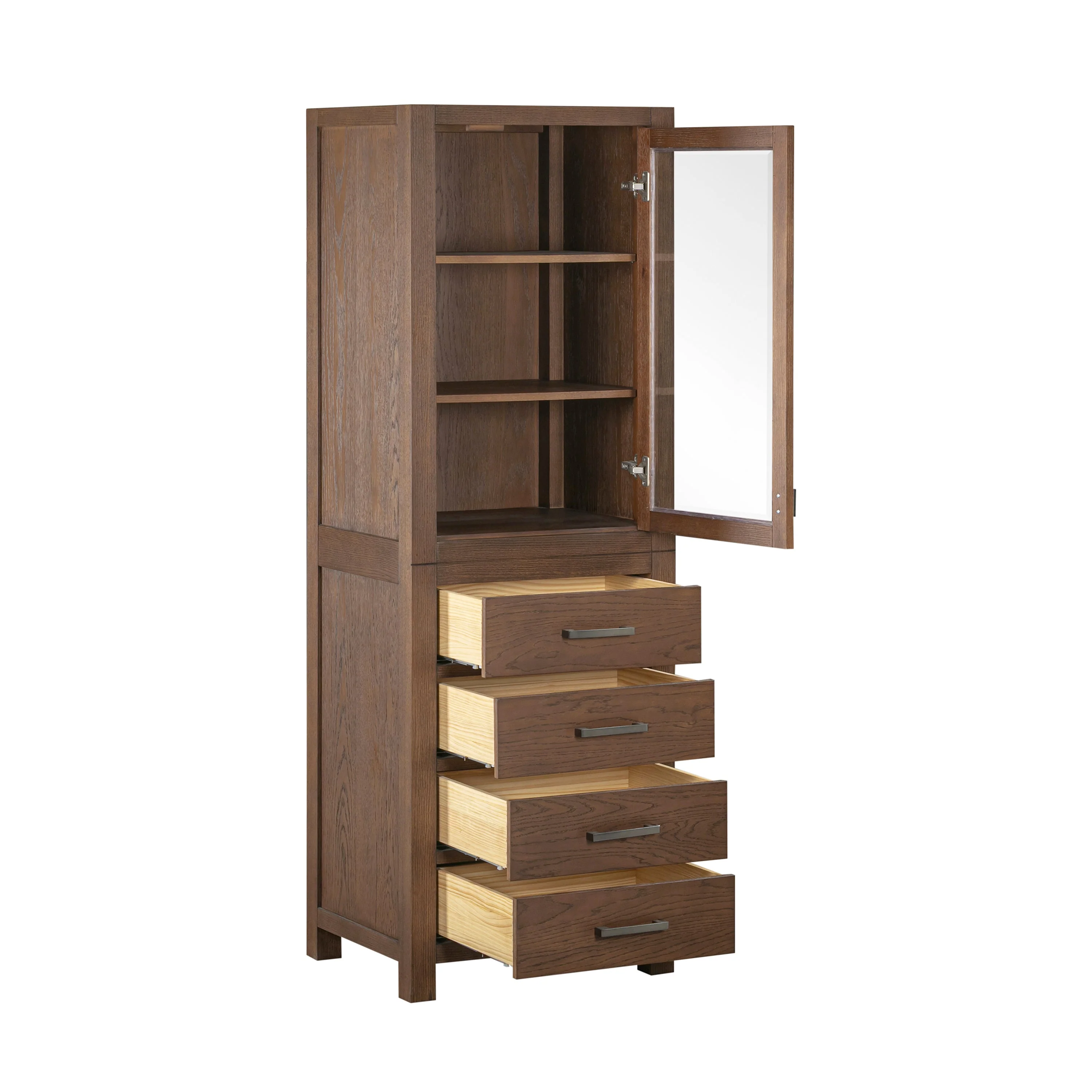 Avanity Modero 24 in. W x 20 in. D x 71 in. H Linen Cabinet in Chilled Gray - Image 6