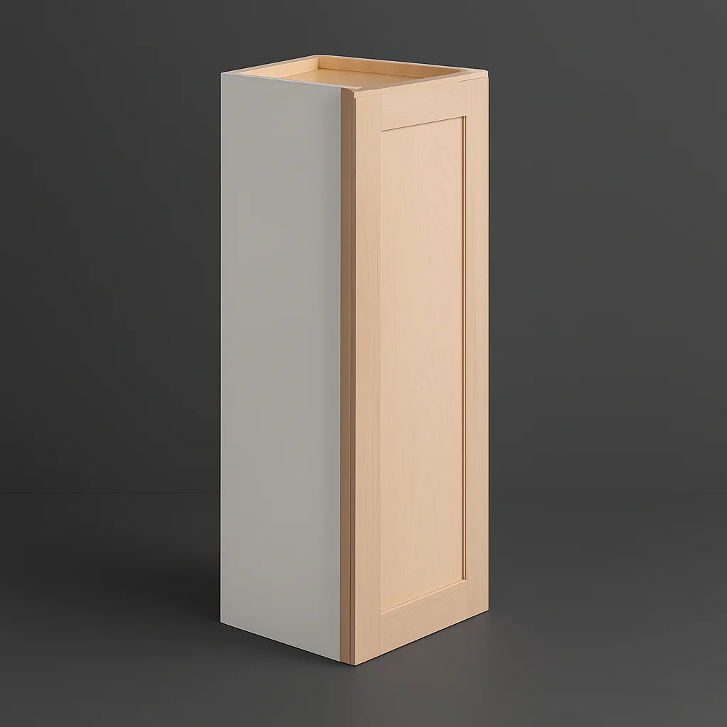 Hampton Bay 12 in. W x 12 in. D x 36 in. H Ready to Assemble Wall Kitchen Cabinet in Unfinished with CLICKREADY Technology