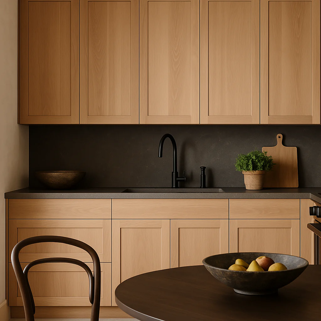Hampton Bay 24 in. W x 24 in. D x 34.5 in. H Unfinished Base Kitchen Cabinet with CLICKREADY Technology - Image 2