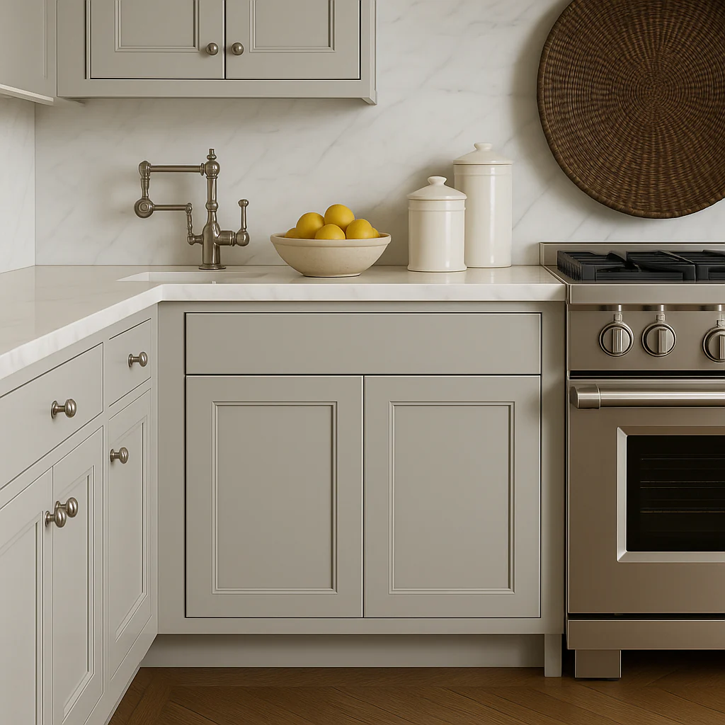 Hampton Bay 27 in. W x 24 in. D x 34.5 in. H Ready-to-Assemble Base Kitchen Cabinet with CLICKREADY Technology - Image 3
