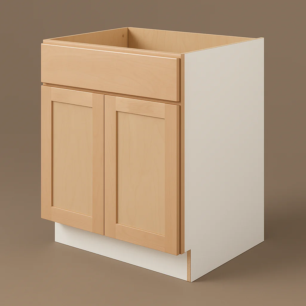 Hampton Bay 30 in. W x 24 in. D x 34.5 in. H Ready to Assemble Base Kitchen Cabinet with CLICKREADY Technology