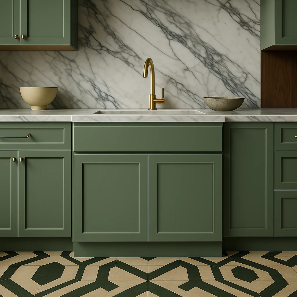 Hampton Bay 33 in. W x 24 in. D x 34.5 in. H Ready to Assemble Sink Base Kitchen Cabinet with CLICKREADY Technology - Image 3