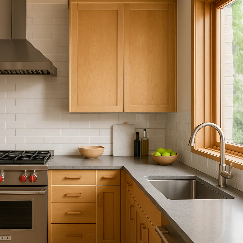 Hampton Bay 36 in. W x 12 in. D x 42 in. H Ready-to-Assemble Wall Kitchen Cabinet with CLICKREADY Technology - Unfinished - Image 4