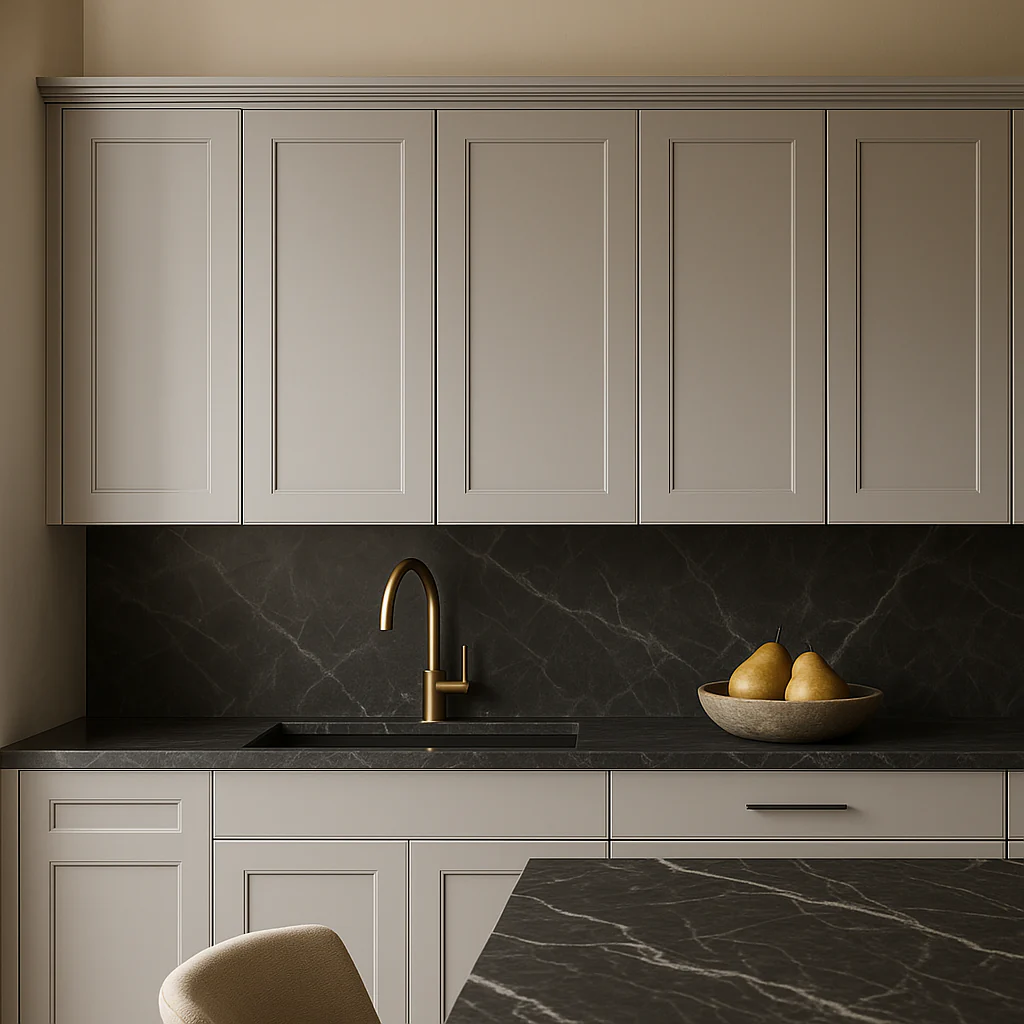 Hampton Bay Avondale 12 in. W x 12 in. D x 30 in. H Ready to Assemble Plywood Shaker Wall Kitchen Cabinet in Dove Gray - Image 3