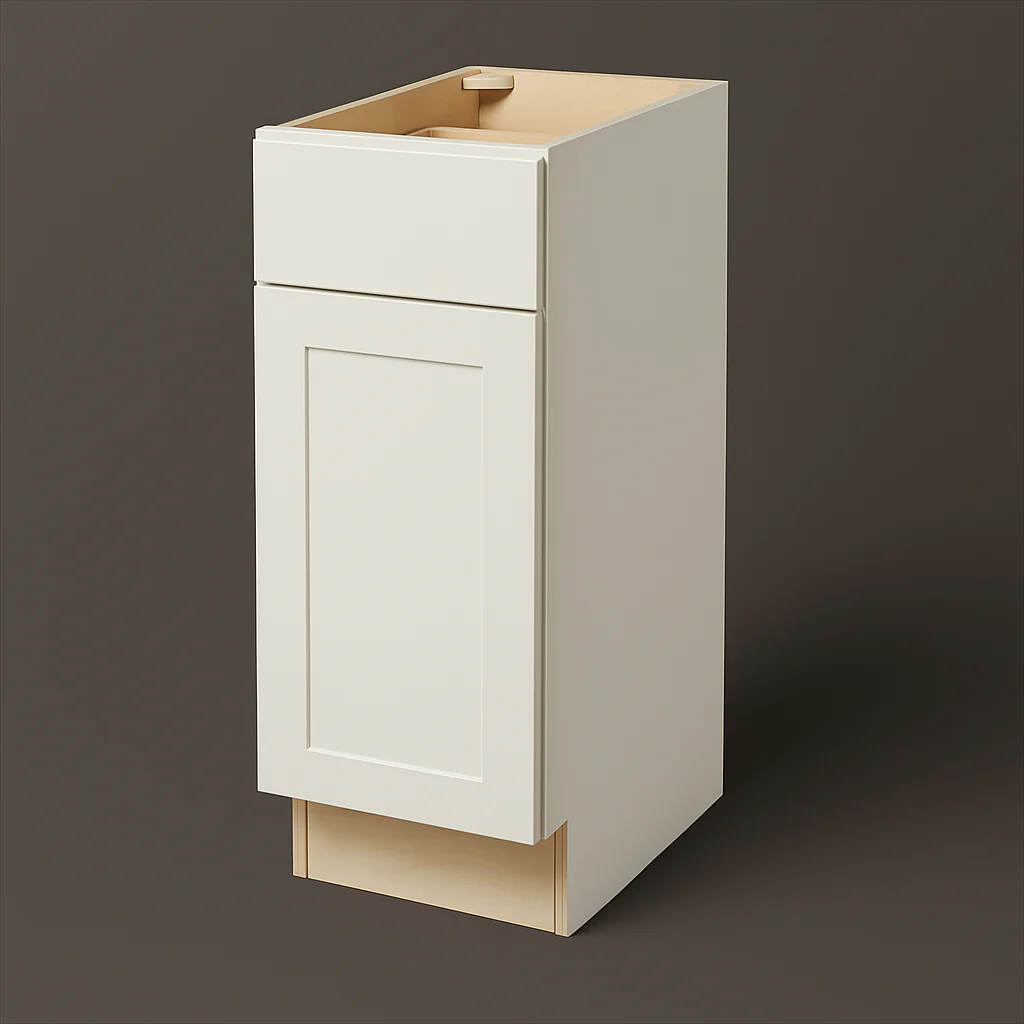 Hampton Bay Avondale 12-inch Shaker Base Kitchen Cabinet in Antique White