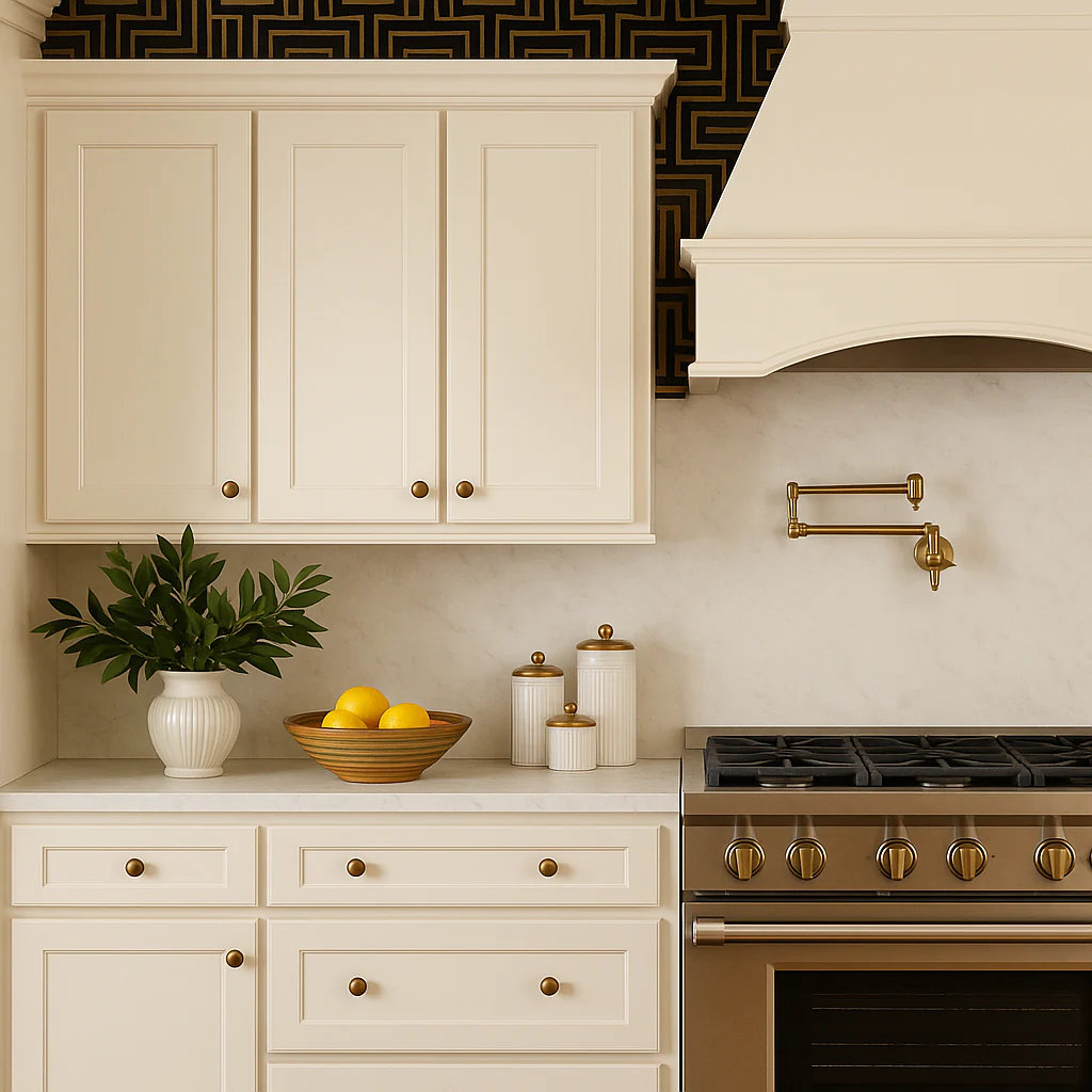 Hampton Bay Avondale 12" Shaker Wall Kitchen Cabinet in Antique White - Image 3