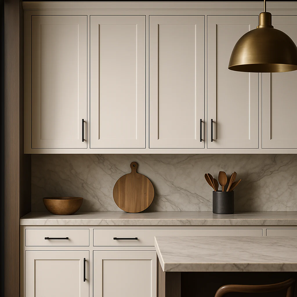Hampton Bay Avondale 18 in. Ready to Assemble Shaker Wall Kitchen Cabinet in Antique White - Image 3