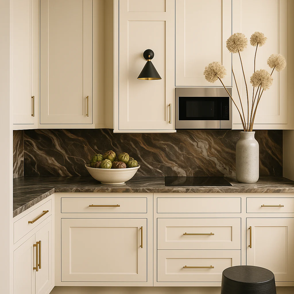 Hampton Bay Avondale 18 in. Ready to Assemble Shaker Wall Kitchen Cabinet in Antique White - Image 4