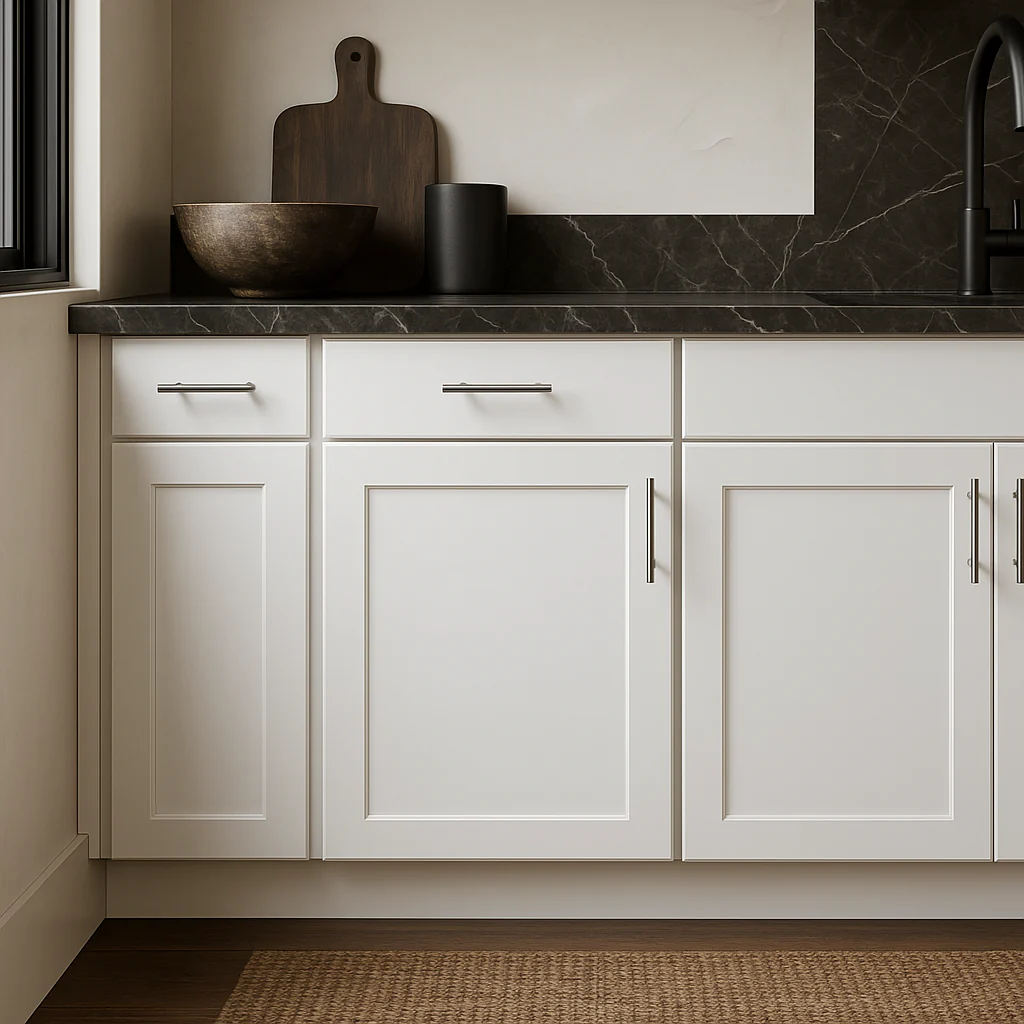 Hampton Bay Avondale 18-inch Alpine White Shaker Base Kitchen Cabinet - Image 2