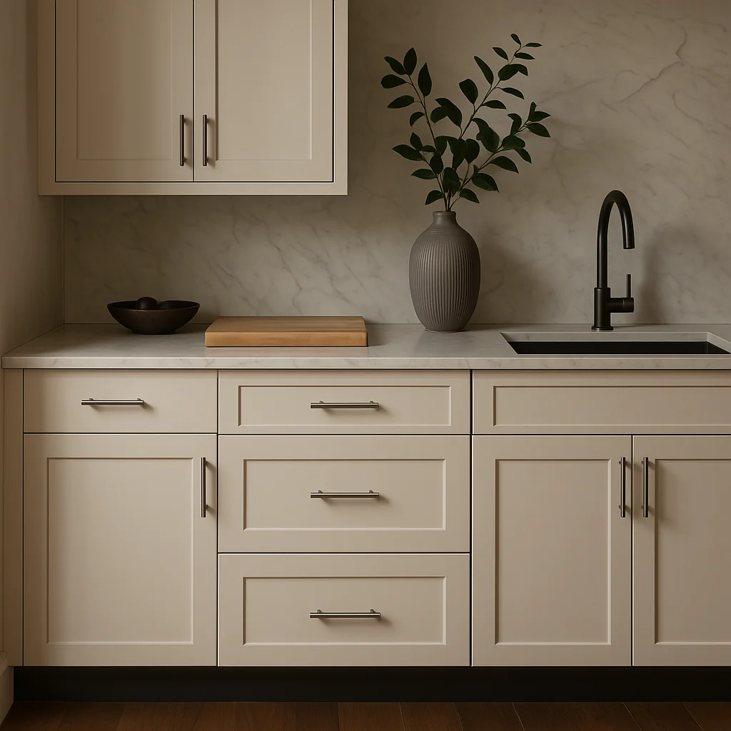 Hampton Bay Avondale 18-inch Antique White Shaker Base Kitchen Cabinet - Image 2