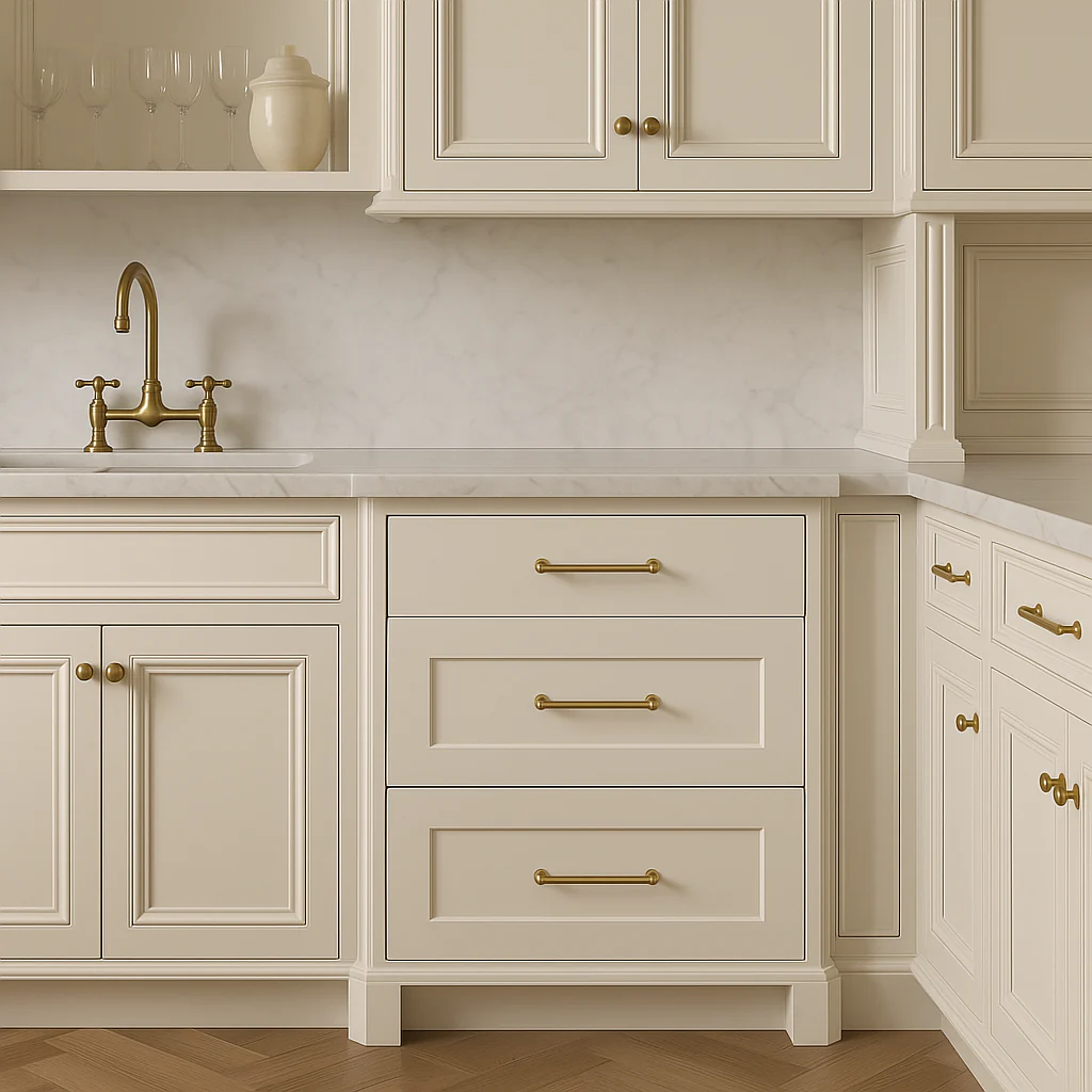 Hampton Bay Avondale 18-inch Shaker Drawer Base Cabinet in Antique White - Image 3