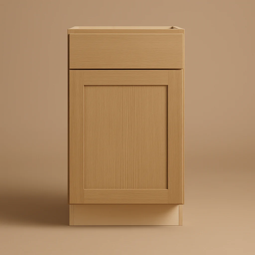 Hampton Bay Avondale 18-inch White Oak Shaker Base Kitchen Cabinet
