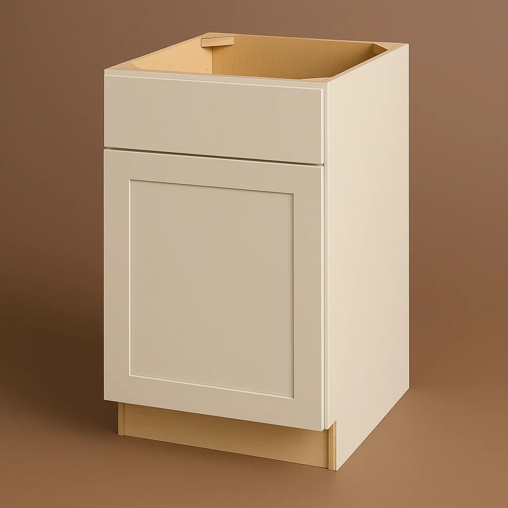 Hampton Bay Avondale 21-inch Shaker Base Kitchen Cabinet in Antique White