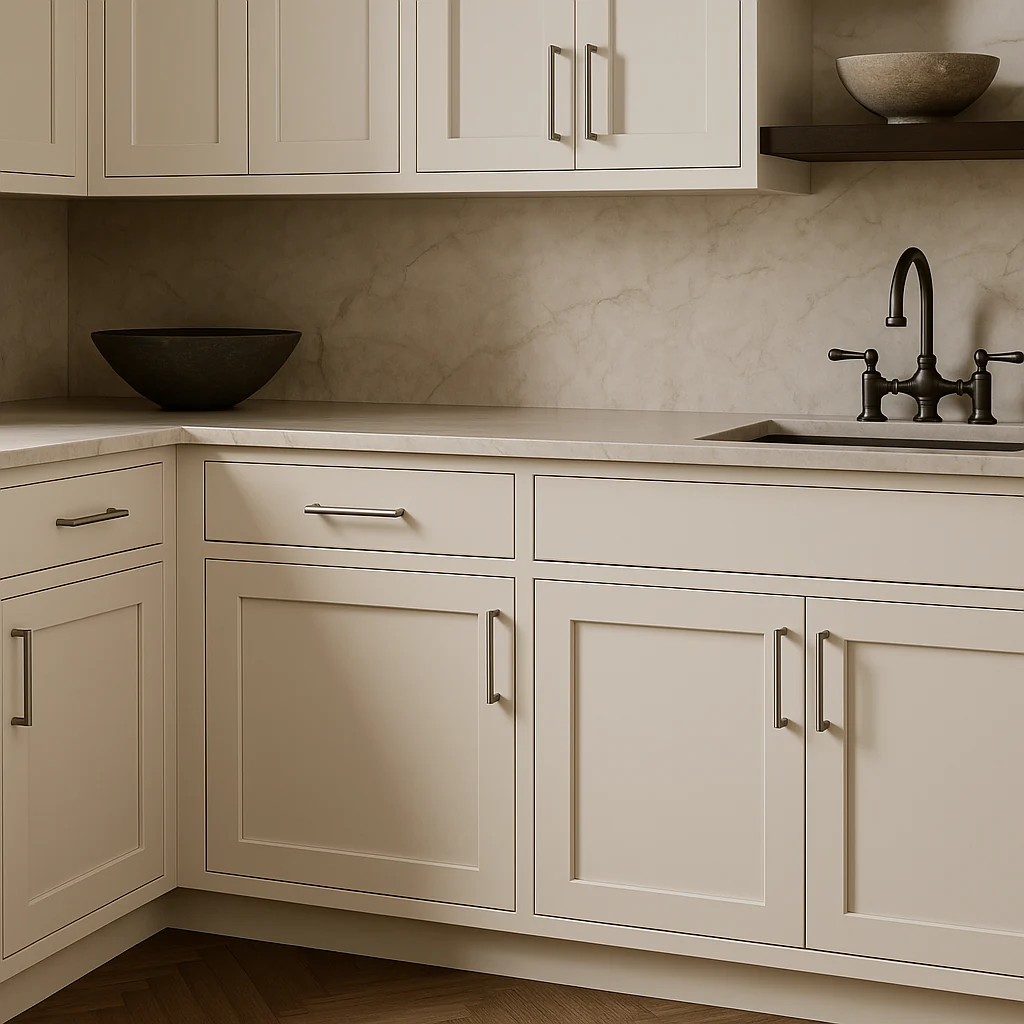 Hampton Bay Avondale 21-inch Shaker Base Kitchen Cabinet in Antique White - Image 3