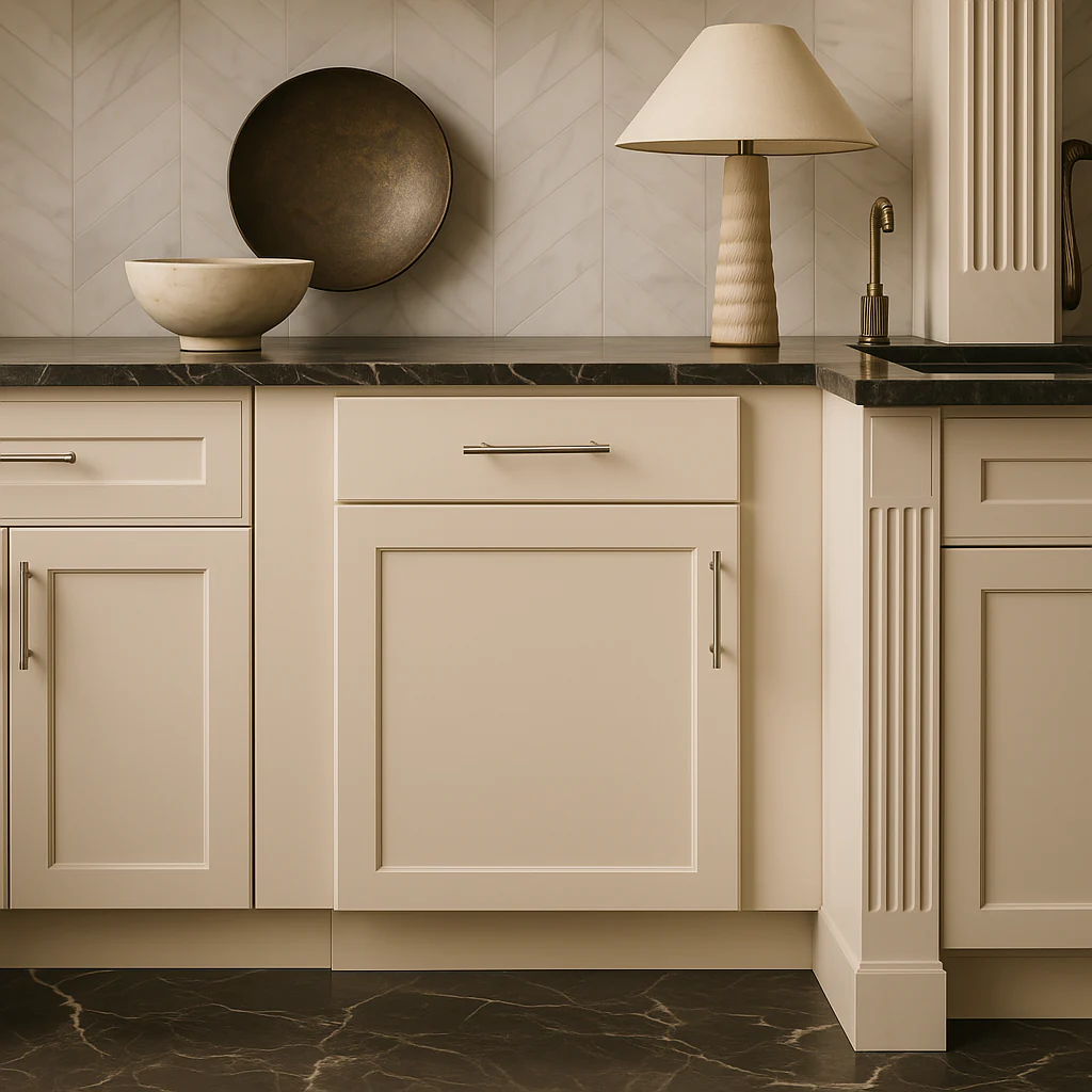 Hampton Bay Avondale 21-inch Shaker Base Kitchen Cabinet in Antique White - Image 4