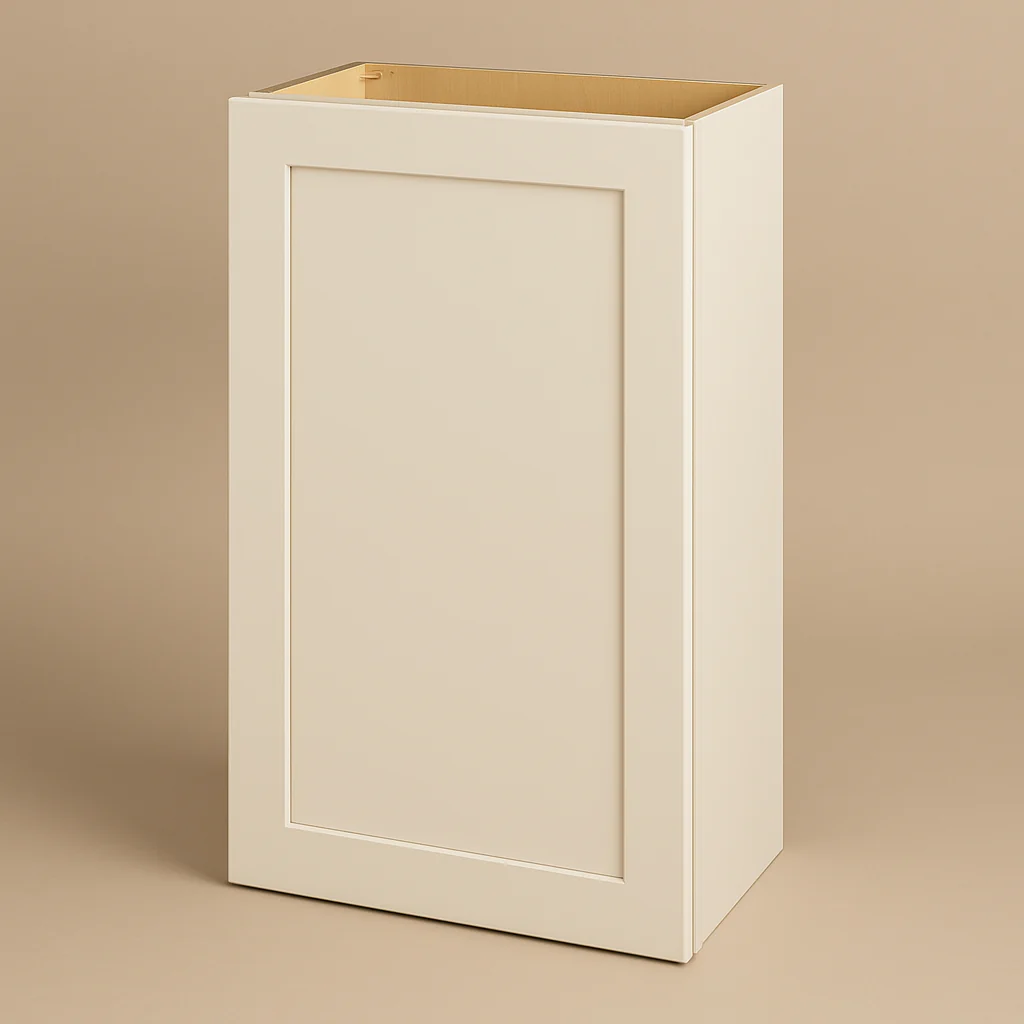 Hampton Bay Avondale 21" Shaker Wall Kitchen Cabinet in Antique White