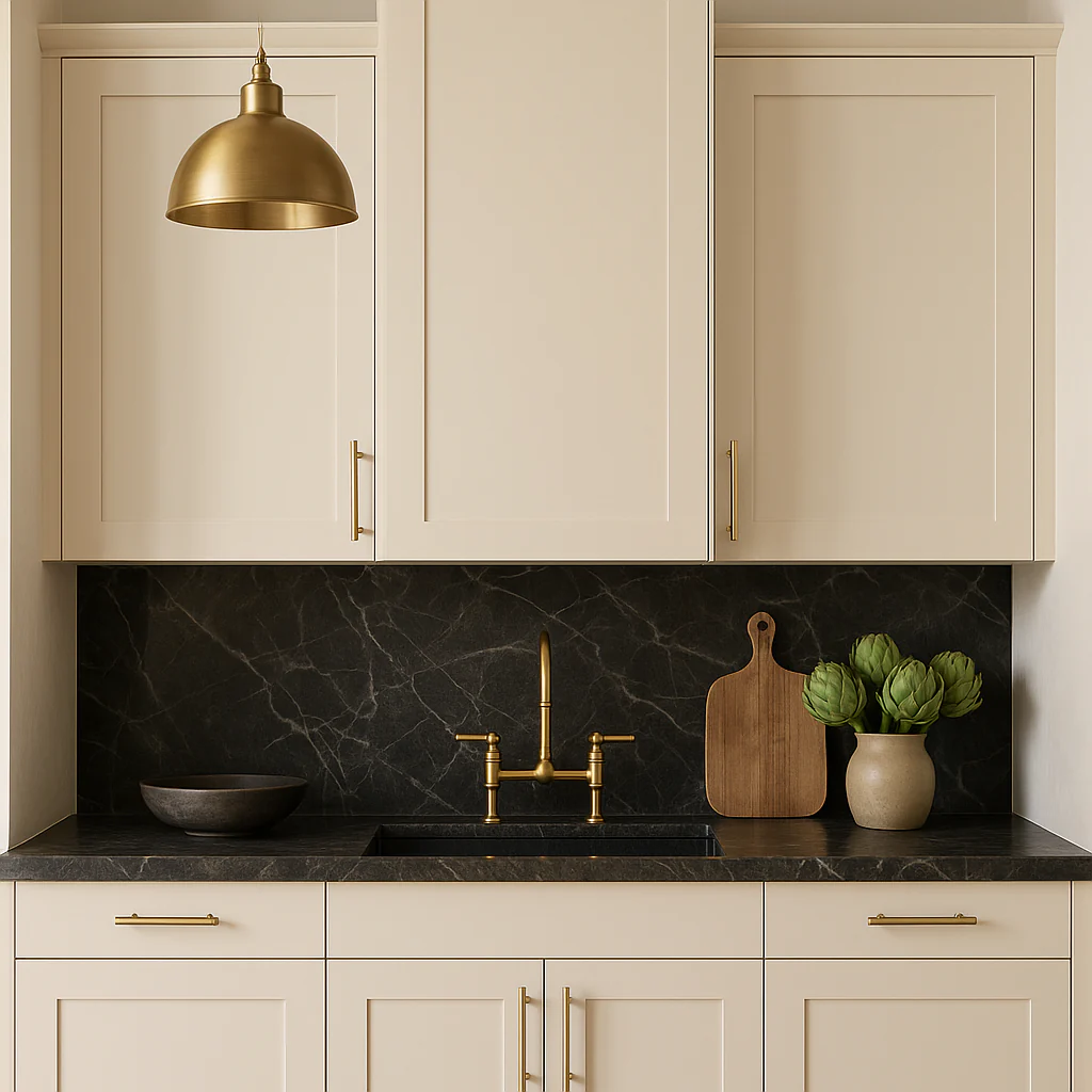 Hampton Bay Avondale 21" Shaker Wall Kitchen Cabinet in Antique White - Image 3