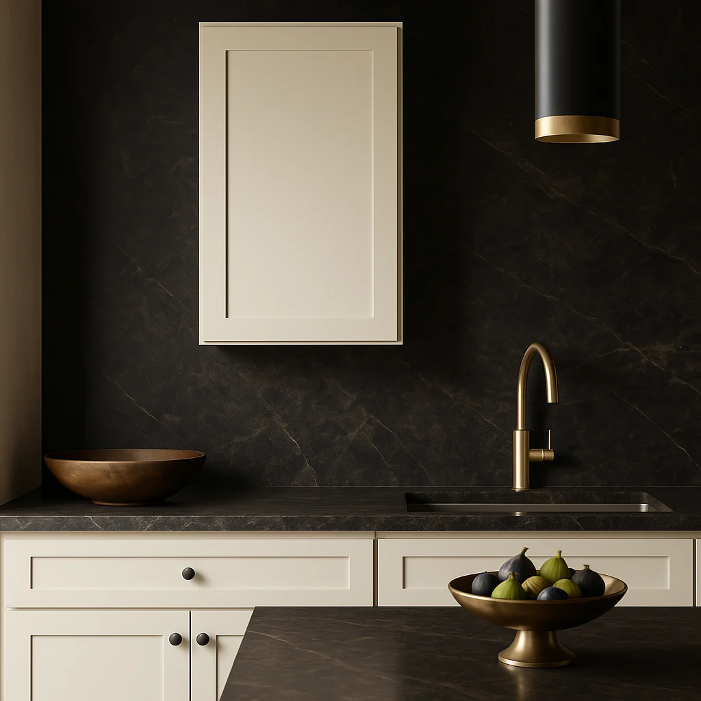 Hampton Bay Avondale 21" Shaker Wall Kitchen Cabinet in Antique White - Image 2