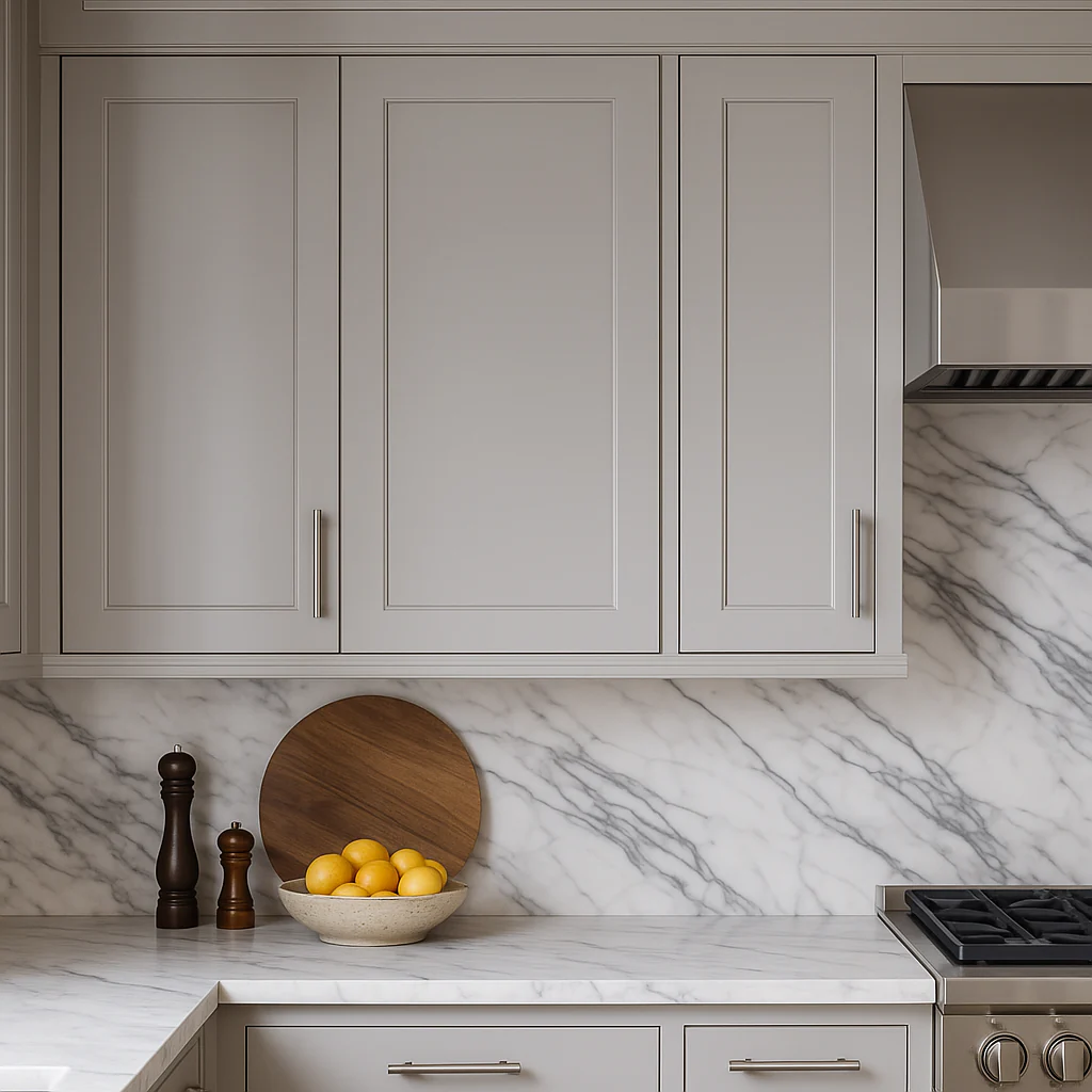 Hampton Bay Avondale 24" Dove Gray Shaker Wall Kitchen Cabinet - Image 4
