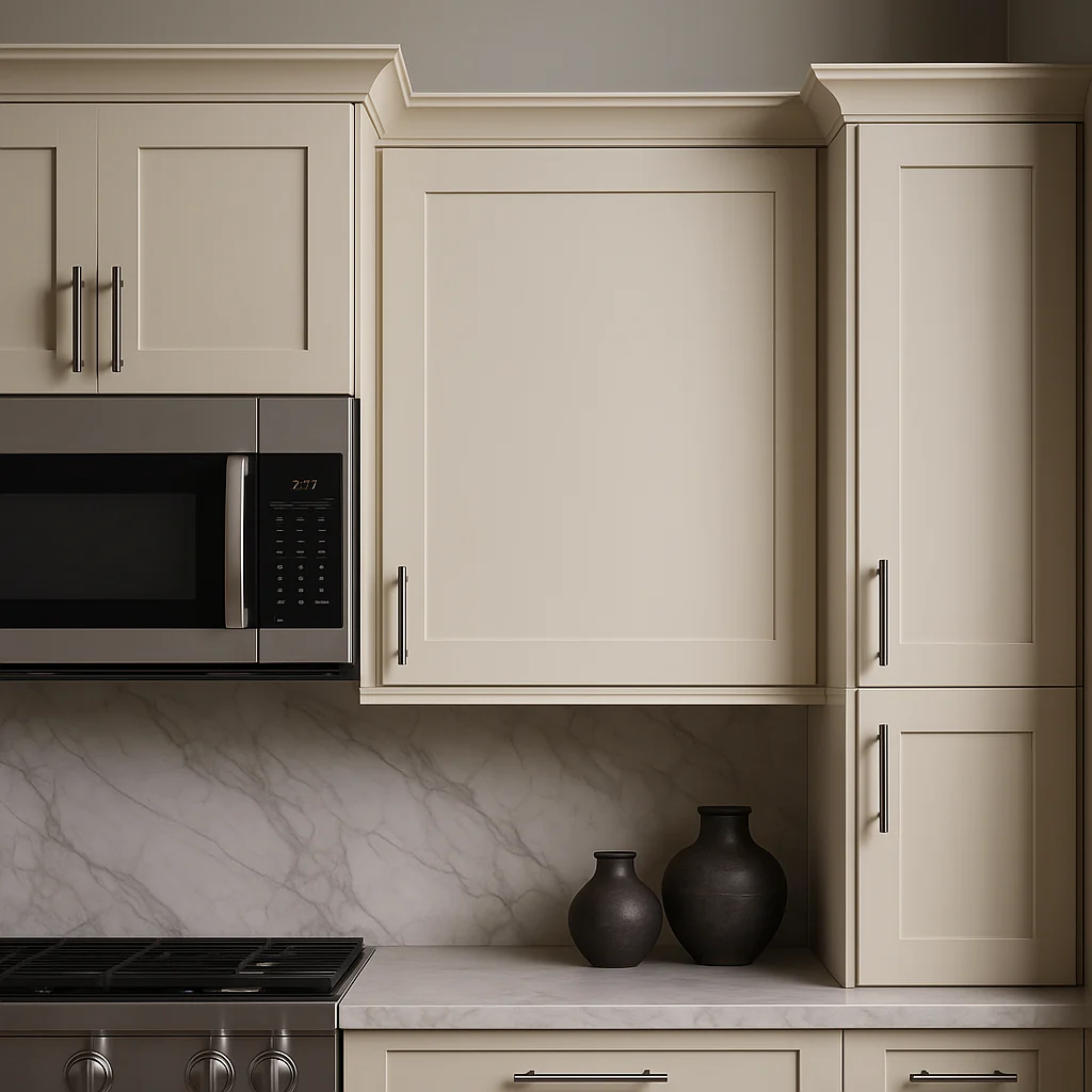 Hampton Bay Avondale 24 in. Shaker Wall Kitchen Cabinet in Antique White - Image 3