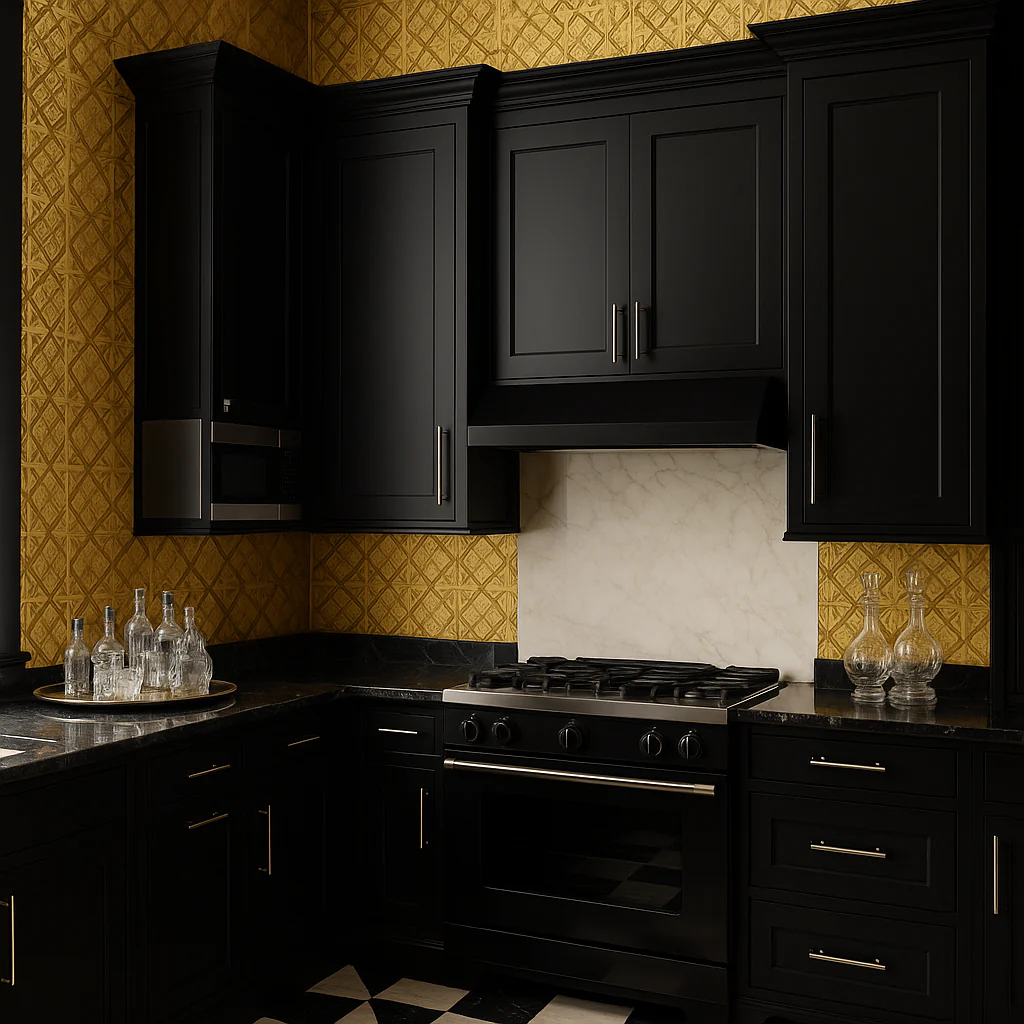 Hampton Bay Avondale 24 in. Shaker Wall Kitchen Cabinet in Raven Black - Image 3