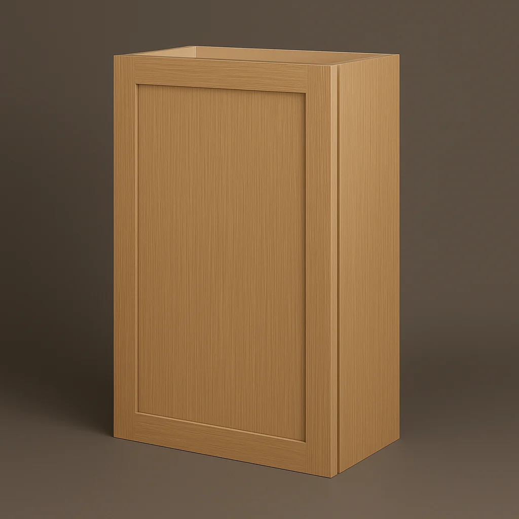 Hampton Bay Avondale 24 in. Shaker Wall Kitchen Cabinet in White Oak