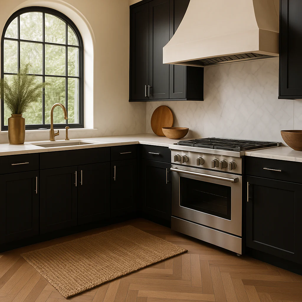 Hampton Bay Avondale 24-inch Shaker Base Kitchen Cabinet in Raven Black - Image 4