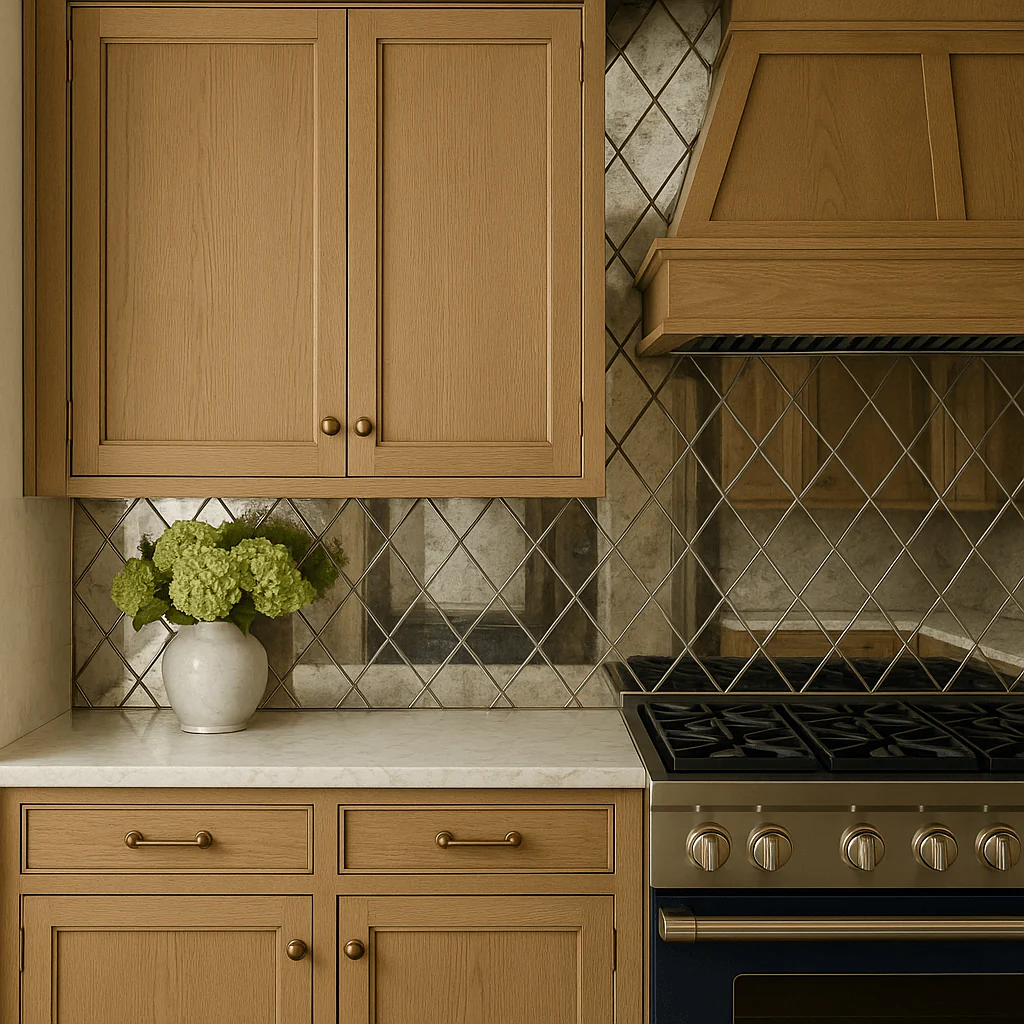 Hampton Bay Avondale 24" Shaker Wall Kitchen Cabinet in White Oak - Image 3